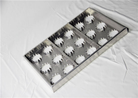 Anodyzowany stop aluminium 720x400x43,5mm Fajne patelnie do pieczenia