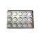 RK Bakeware China Foodservice NSF 45727 28 Kompartium Szklane Aluminiowane Stalowe Mini Pan Specjalistyczny Muffin Pan