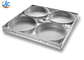RK Bakeware China Foodservice Chicago Metallic 6 Strap Aluminium Round Cheese Cake Pan Glazed