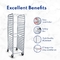 Rk Bakeware China Foodservice 36527 Commercial 10 Tier Aluminium Sheet Pan Rack Bun Pan Rack