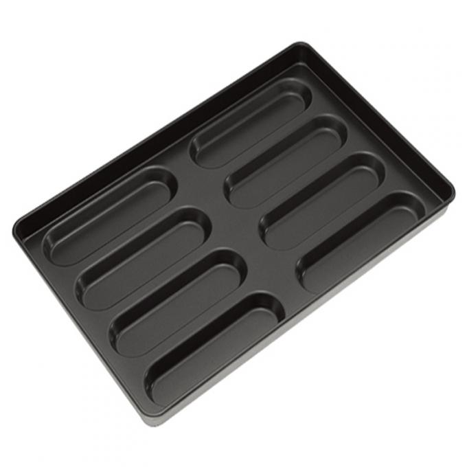 RK Bakeware China Foodservice NSF 600X400 i pełny rozmiar Nonstick Hot Dog Bun Tray 0