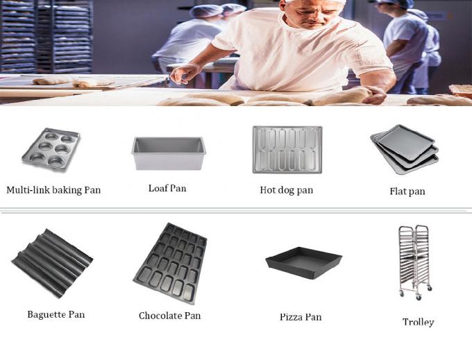 Rk Bakeware China Manufacturer of Commercial Nonstick Baking Tray/Bread Pan/Cake Mould/Pizza Pan/Trolley for Wholesale Bakeries