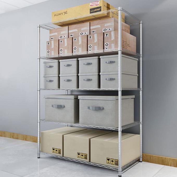 Rk Bakeware China Foodservice Commercial Wire Shelving Heavy Duty Metal Storage Rack Shelf Unit for Kitchen