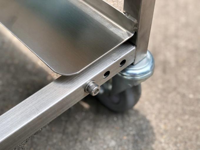 Rk Bakeware China-Stainless Steel Flatpack Rack Trolleys Designed for 16 Inch & 18 Inch Tray