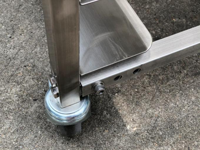 Rk Bakeware China-Stainless Steel Flatpack Rack Trolleys Designed for 16 Inch & 18 Inch Tray