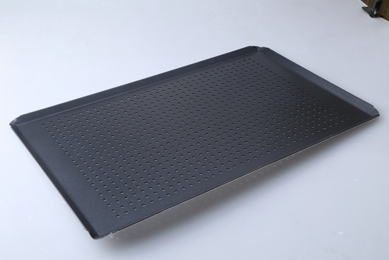 RK Bakeware China Foodservice 530*325mm Aluminium Combi Oven Nonstick Rational GN1/1 Baking Tray Perforated