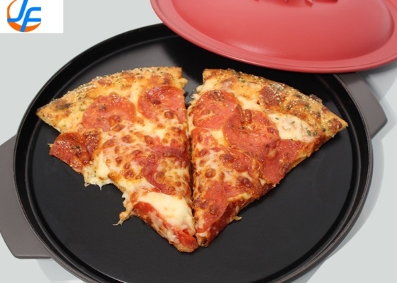 RK Bakeware China Producent-Pizza Hut Hardcoat Anodized Hardcoat Anodized Thin Crust Pizza Pans