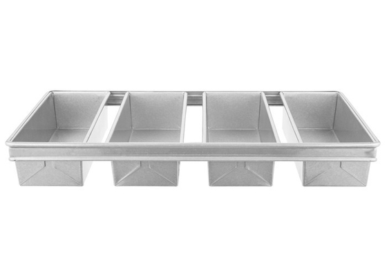 RK Bakeware China-Chicago Metallic 4 Strap Szklany Aluminizowany Pullman Pan Pan Pan 13 &quot;x 4&quot; x 4&quot;