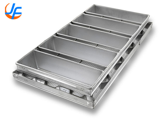 RK Bakeware China Foodservice NSF 1,5 mm Aluminiumowe patelnie specjalne Strap Pullman Patelnia do chleba dla przemysłu