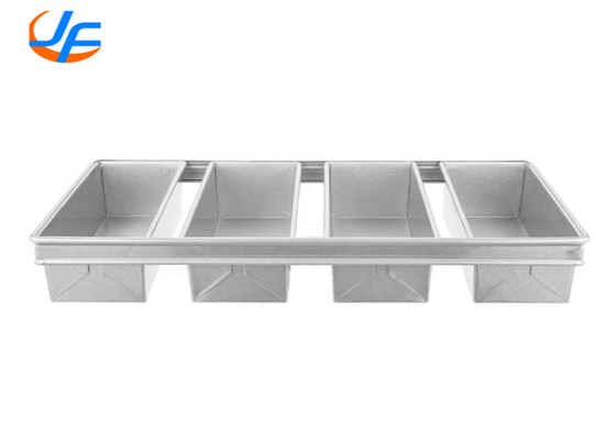 RK Bakeware China- 4 paski nieprzylepione aluminiowe patelnie/ aluminiowe patelnie na chleb