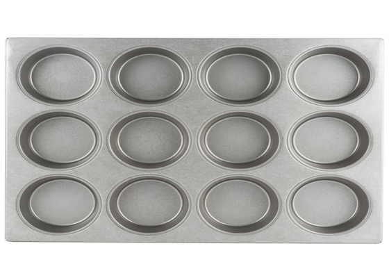 RK Bakeware China-Mackies Slicone Glazed Pecan Roll/Jumbo Muffin Pan