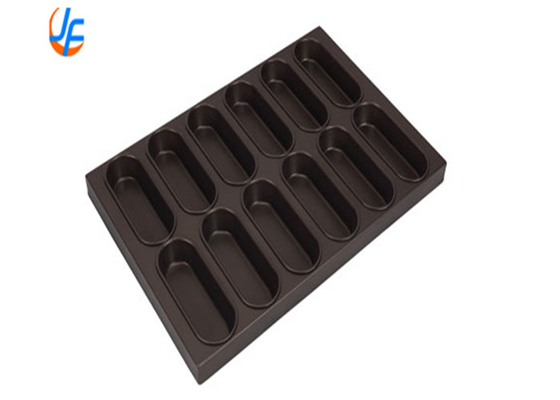 RK Bakeware China- Owalny Cupcake Muffin Tray For Industrial Cake Factory