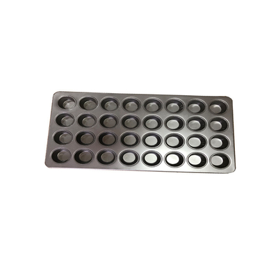 RK Bakeware China Foodservice NSF 3-calowa tacka do ciastek z pieca Silicone Glaze Mini Muffin Pan