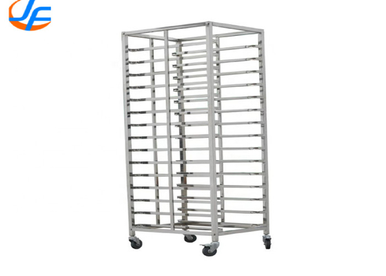 RK Bakeware China Foodservice NSF Custom Mobile Baking Tray Trolley Podwójny stojak do pieca