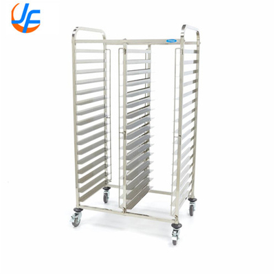 RK Bakeware China-10 Sheet Aluminium Storage Chłodzący wózek z otwartą półką