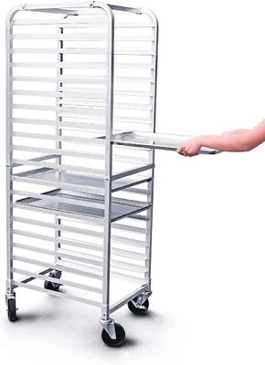 Rk Bakeware China Foodservice 36527 Commercial 20 Tier Aluminium Sheet Pan Rack Bun Pan Rack