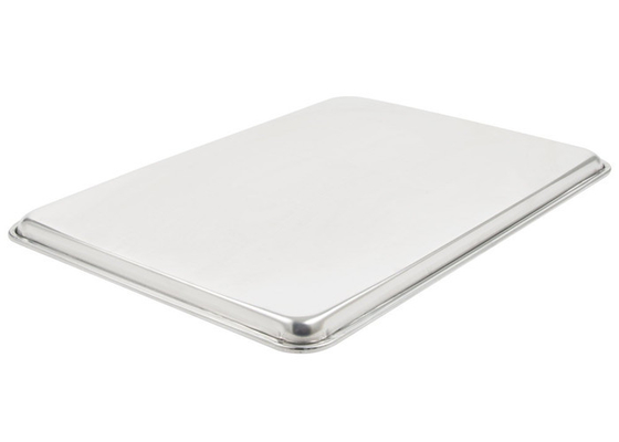 RK Bakeware China Foodservice NSF 1/2 Rozmiar Aluminium Chleb Piekarniczy Pudełko / Aluminium Sheet Pan Wire In Rim 18 &quot;X 13&quot;