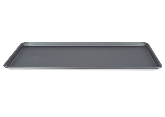 RK Bakeware China Foodservice NSF 16 Gauge Aluminium Baking Tray, 18 &quot; X 26 &quot; Wire In Rim Aluminium Bun / Sheet Pan