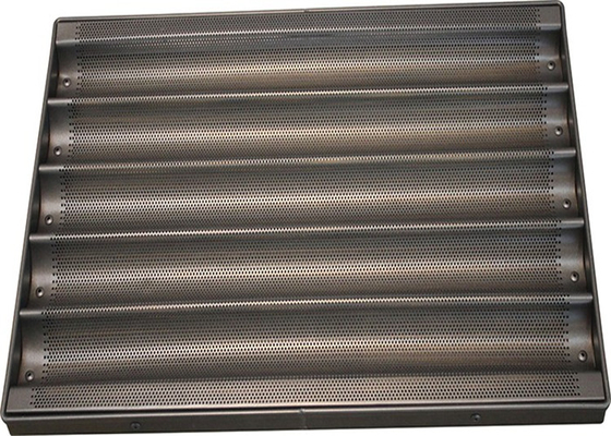RK Bakeware China Szklany bagetka aluminiowa tacka do pieczenia / patelnia dla hot-dogów / tacki do muffinów