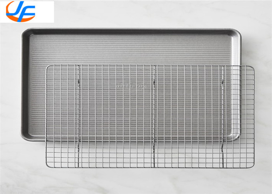 RK Bakeware China Aluminiowa tacka do pieczenia z drutem chłodzącym