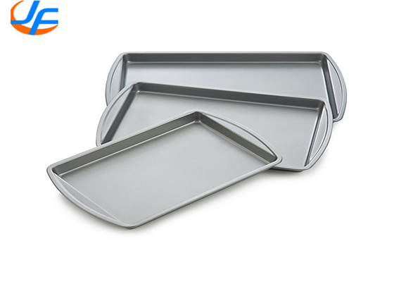 RK Bakeware China Aluminiowa tacka do pieczenia Komercyjna Aluminium Okrągła Szkała w kącie