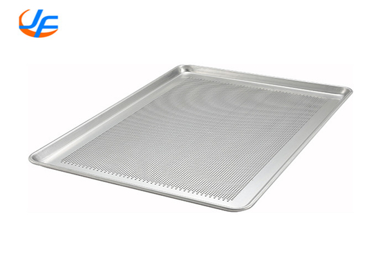 RK Bakeware China Foodservice Aluminium Perforated Baking Trays, 600 X 400 mm Aluminium Sheet Pan