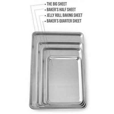 RK Bakeware China Foodservice NSF 18X26 Inch 600X400 Aluminium Pieczeniowy Płytek do Pieczenia