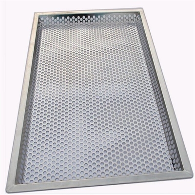 RK Bakeware China Foodservice NSF Niestandardowa 4-stronnie perforowana sucha taca ze stali nierdzewnej 304