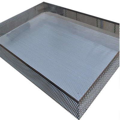 RK Bakeware China Foodservice NSF Niestandardowa 4-stronnie perforowana sucha taca ze stali nierdzewnej 304