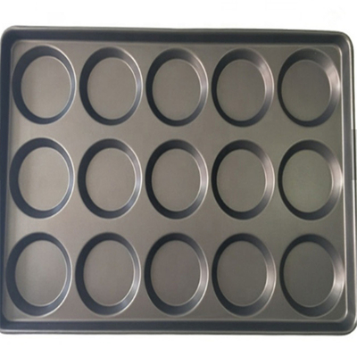 RK Bakeware China Foodservice NSF Glaze Nonstick 4,5 i 5 cali Hamburger Bun Baking Tray