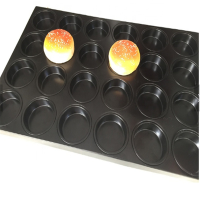 RK Bakeware China Foodservice NSF Glaze Nonstick 4,5 i 5 cali Hamburger Bun Baking Tray