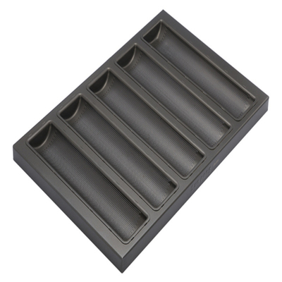 RK Bakeware China Foodservice NSF 1200X800 Linia produkcyjna Mecatherm Aluminium Baguette Baking Tray