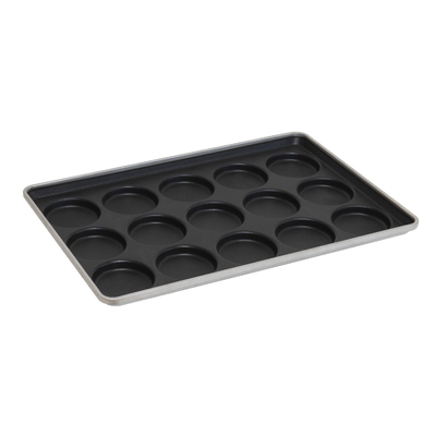 Rk Bakeware China-52345 Aluminizowana stal 4,5 cali Targowy hamburger / Top Pan do muffinów