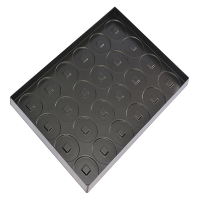 RK Bakeware China Foodservice NSF 42445 Szklana Aluminizowana Stal 24 Pleśń Zgromadzone Hamburger Bun Baking Tray