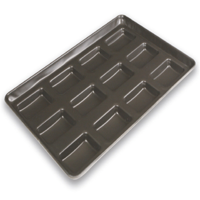 RK Bakeware China Foodservice NSF 42445 Szklana Aluminizowana Stal 24 Pleśń Zgromadzone Hamburger Bun Baking Tray