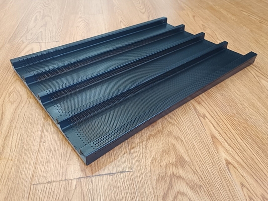 Rk Bakeware China-3 Moulds PARA Pan Chapata Aluminium Baking Tray