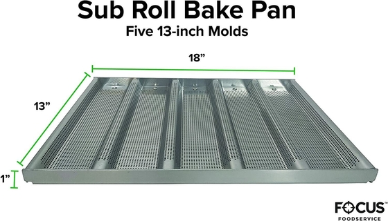 RK Bakeware China Foodservice NSF 49015 Szklana aluminiowa spodnia kanapka do piekarni
