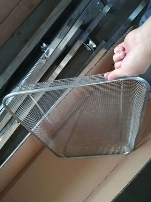 RK Bakeware China Foodservice Nierdzewny Stalowy Fryer Korbek Grill Korbek Fryer Air Tray Wire Rack