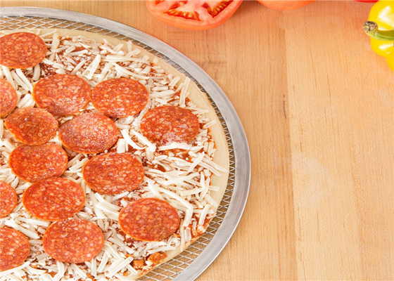 RK Bakeware China Foodservice NSF Nierdzewny Stal Grill Pan Pizza Screen /Aluminiowe siatki Pizza