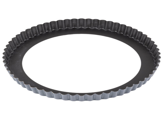 RK Bakeware China-Mackies Fluted Nonstick Quiche Pan Z Wyjmowalnym Dołem