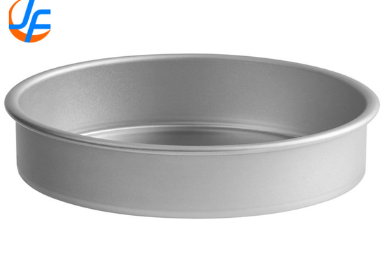 RK Bakeware China Foodservice NSF 10 Inch Aluminium Round Layer Cake Mould and Straight Sidewall Deep Dish Pizza Pan