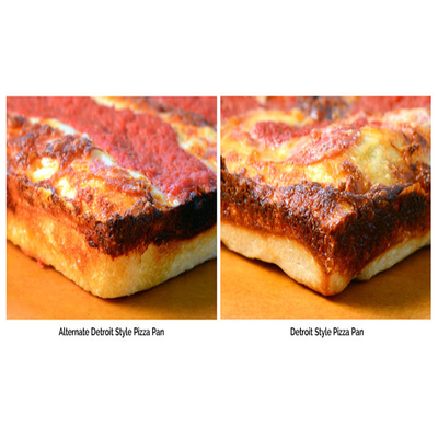 Rk Bakeware China-Derroit Style Aluminiowe patelnie do pizzy twarde, anodowane, szarpanie