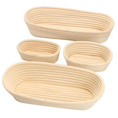 RK Bakeware China Foodservice NSF Okrągły ręcznie wykonany naturalny koszyk z rotanu