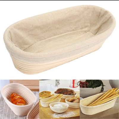 RK Bakeware China Foodservice NSF Okrągły ręcznie wykonany naturalny koszyk z rotanu