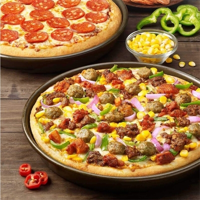 Rk Bakeware Chiny-prostokątna twarda perforowana aluminiowa forma do pizzy na cienkim cieście