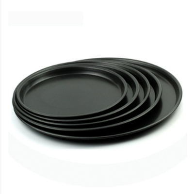 Rk Bakeware Aluminiowa taca na pizzę z twardą powłoką anodowaną i cienką skórką