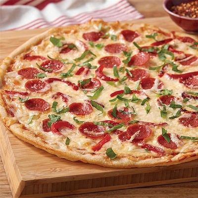 Rk Bakeware China Producent-Nonstick Aluminium Pizza Disk z obrzeżem