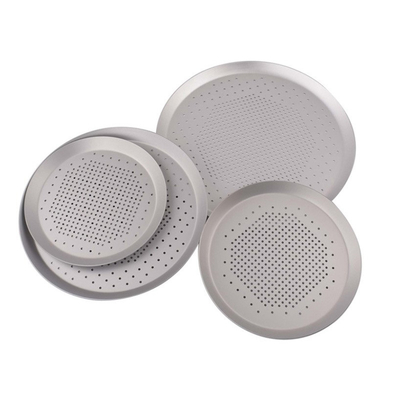 RK Bakeware China Foodservice NSF Hard Coat Aluminium Quik Pizza Disk i Perforated Pizza Pan