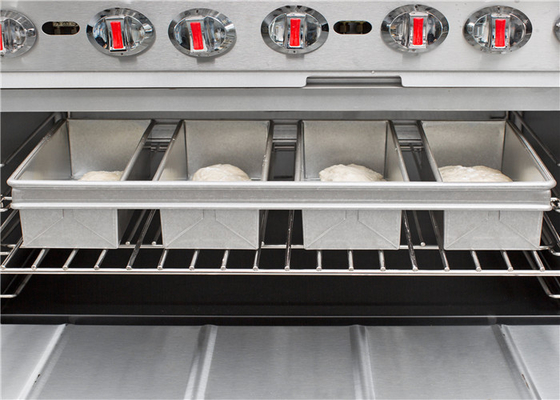RK Bakeware China-Chicago Metallic 4 Strap Szklany Aluminizowany Pullman Pan Pan Pan 13 &quot;x 4&quot; x 4&quot;