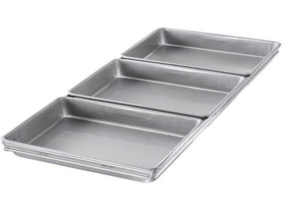 RK Bakeware China Foodservice NSF 4 paski Pullman Pans, Aluminizowane Stalowe Pans Pan Sandwich Box
